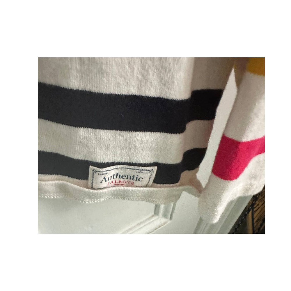 Talbots Striped Bateau T Shirt XL Petite New with out tags - Picture 3 of 5